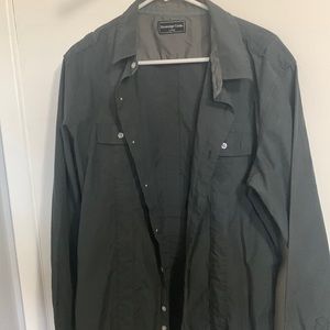 Sovereign Code Button Down Dress Shirt Size Large